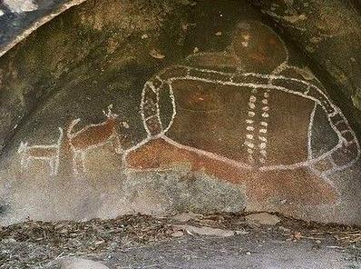 jcmi39 | Bunjil's Shelter: Discover the ancient rock art at Bunjil's Shelter.