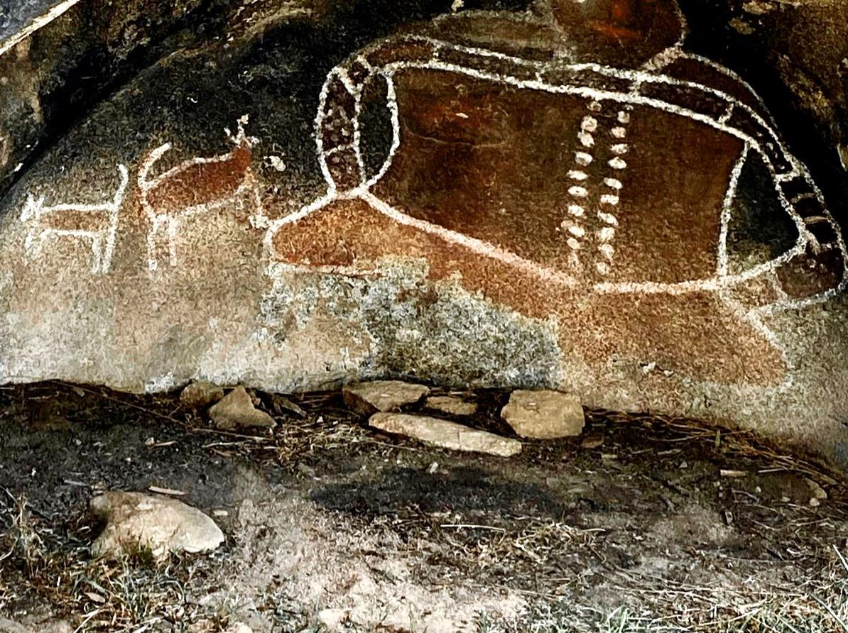 jcmi39 | Bunjil's Shelter: Discover the ancient rock art at Bunjil's Shelter.